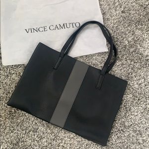 Vince Camino Black Tote Bag